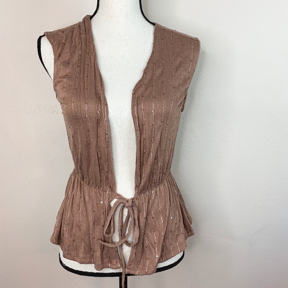Lux Open Sleeveless Top